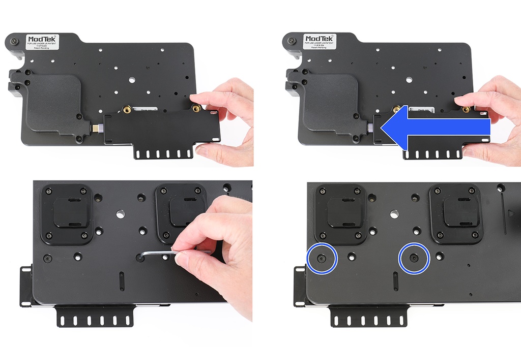 3‑porttinen laajennushubi kiinnityskannella