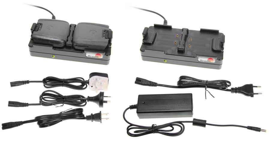 Brodit 215918 Desktop charger for two batteries Zebra RS507