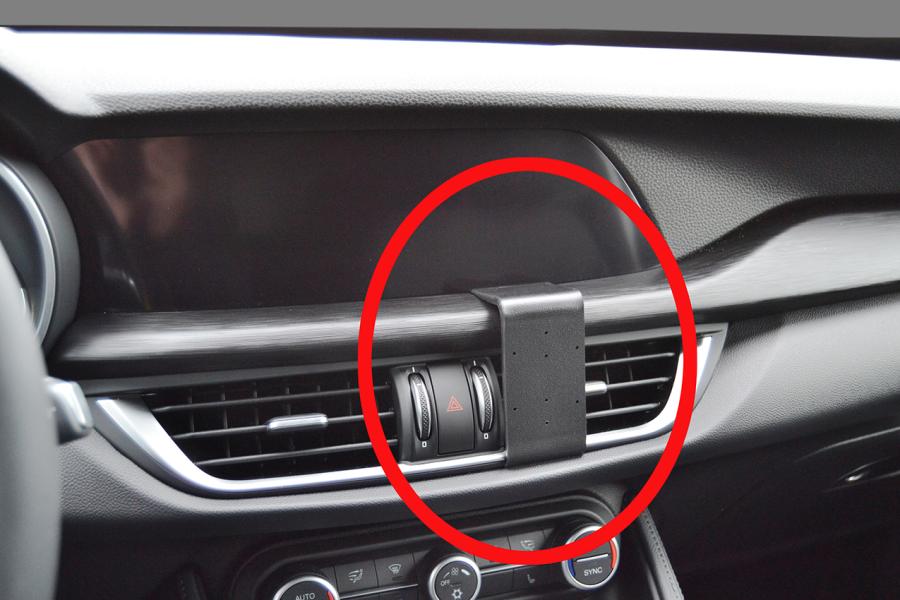 Brodit 855349 ProClip konsolfäste luftventil Alfa Romeo Stelvio 16-22