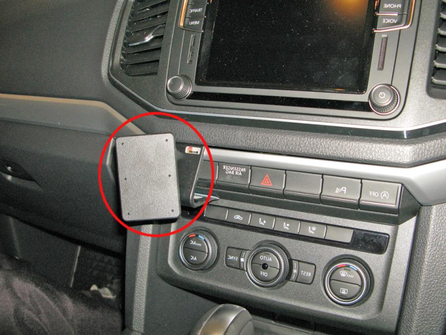 Brodit 655259 ProClip console mount radio left Volkswagen Amarok 17