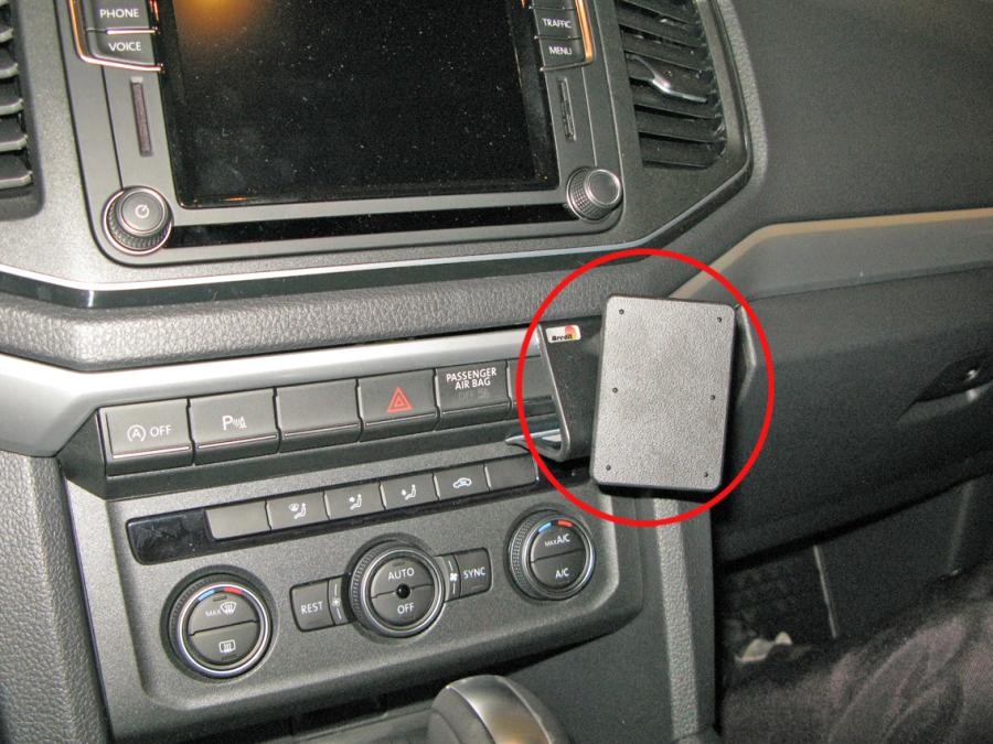 Brodit 855259 ProClip konsolfäste radio höger Volkswagen Amarok 17