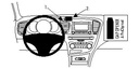 Brodit 854641 ProClip mittfäste Kia Optima 11-14