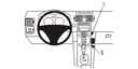 Brodit 853361 ProClip angled mount Volvo C30 07-15 C70 06-15 S40
