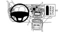 Brodit 854766 ProClip mittfäste Kia cee'd 12-15