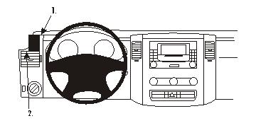 Brodit 803875 ProClip vänsterfäste VW Craft Merc Sprint 07-18