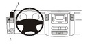 Brodit 803875 ProClip left mount VW Craft Merc Sprint 07-18