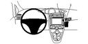 Brodit 854451 ProClip Toyota Verso 09-14 konsolfäste ei-navilla