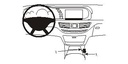 Brodit 833854 ProClip MB S-class 06-09 konsolfäste