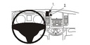 Brodit 853735 ProClip center mount Nissan Note 06-12