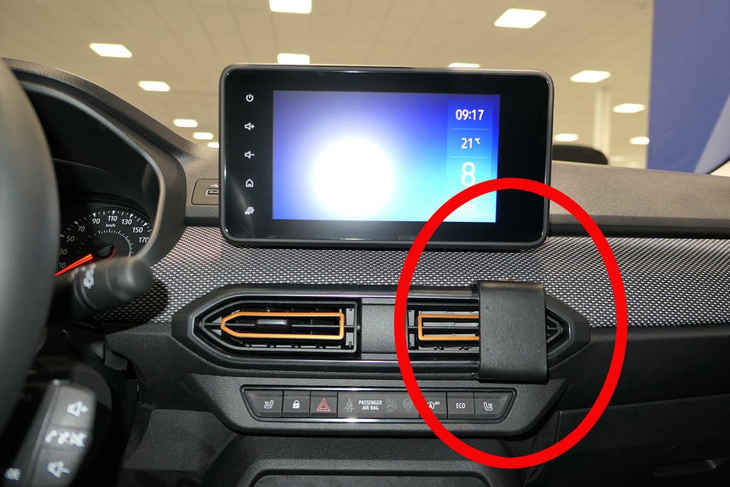 Brodit 855668 ProClip mittfäste Dacia Sandero 2021-2023