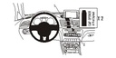Brodit 854950 ProClip Audi Q3 12-14 center mount
