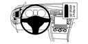 Brodit 804855 ProClip left mount Volkswagen Golf VII 13-15 Varian
