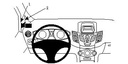 Brodit 804253 ProClip vänsterfäste Ford Fiesta 09-17