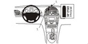 Brodit 853083 ProClip Merce Mercedes Benz E-Class 03-09