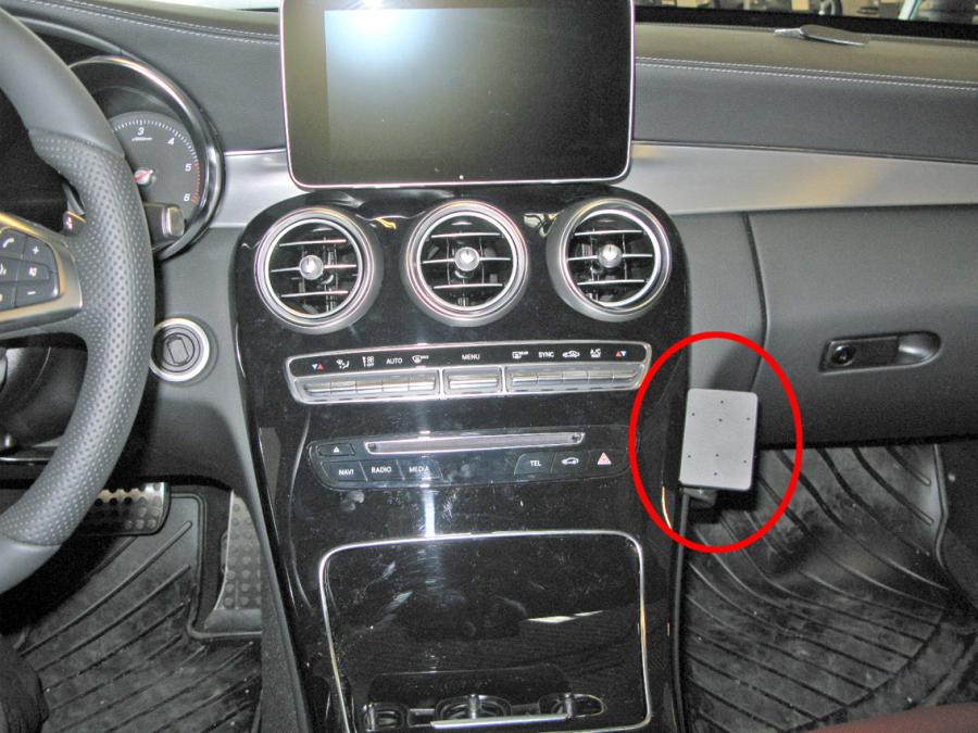 ProClip autokoht kiinn kulma Mercedes Benz C-Class (180-320) 2014-2021