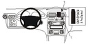 Brodit 853090 ProClip vinklat fäste Merc Benz C-Class180-320 00-06