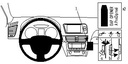 Brodit 854264 ProClip angled mount kes Audi Q5 09-14