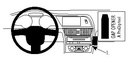 Brodit 854063 ProClip angled mount Audi A4 Avant 08-15 Sedan 08-15