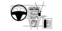 Brodit 853985 ProClip konsolfäste Toyota Auris AuFull Hybrid 07-12