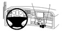 Brodit 854480 ProClip console mount Scania G-series R-series 10-16