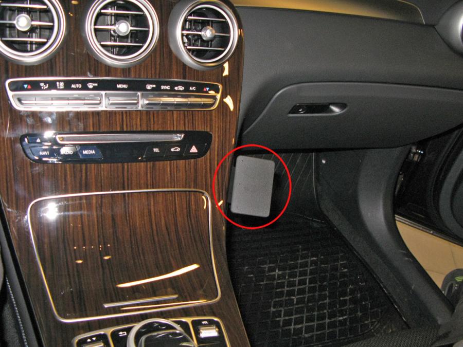 Brodit 855161 ProClip console mount Mercedes Benz GLC-Class 16-20