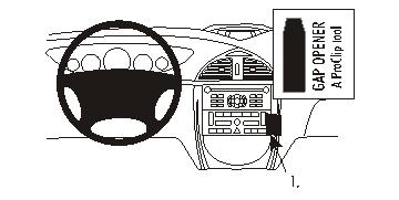 Brodit 853568 ProClip konsolfäste Citroen C5 II 05-07