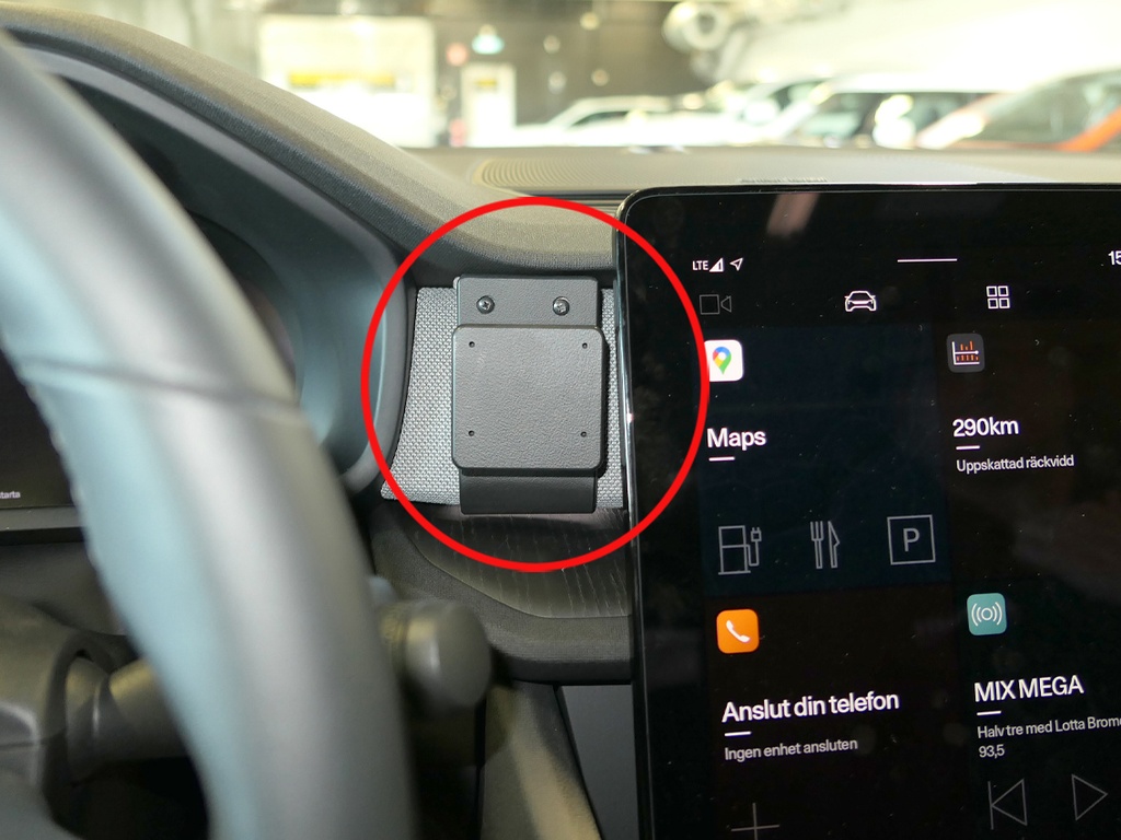 ProClip autokoht kiinn kons vas Polestar 2 2020-2026