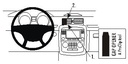 Brodit 853680 ProClip center mount Mercedes Benz R-Class 06-14