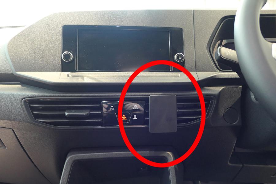 Brodit 655662 ProClip mittfäste Volkswagen Caddy Cargo 21