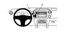 ProClip autokoht kiinn kesk Volkswagen Amarok 11-16