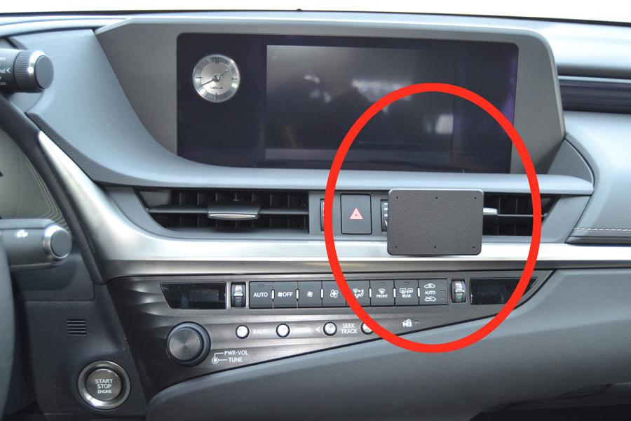 Brodit 855454 ProClip mittfäste luftventil Lexus ES Series 2019-2021