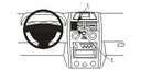Brodit 853181 ProClip mittfäste Renault Mégane II 03-09