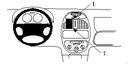 Brodit 852673 ProClip mittfäste Peugeot 206 99-08