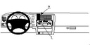Brodit 852414 ProClip mittfäste Mitsubishi L200/Pick Up 97-05