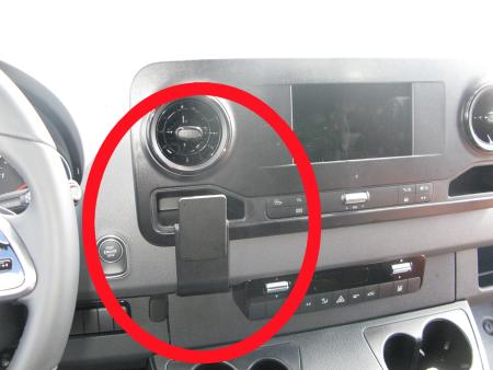 ProClip autokoht kiinn kesk M-B Sprinter 19-26 vasen