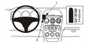 Brodit 853091 ProClip center mount Mazda 6 02-07