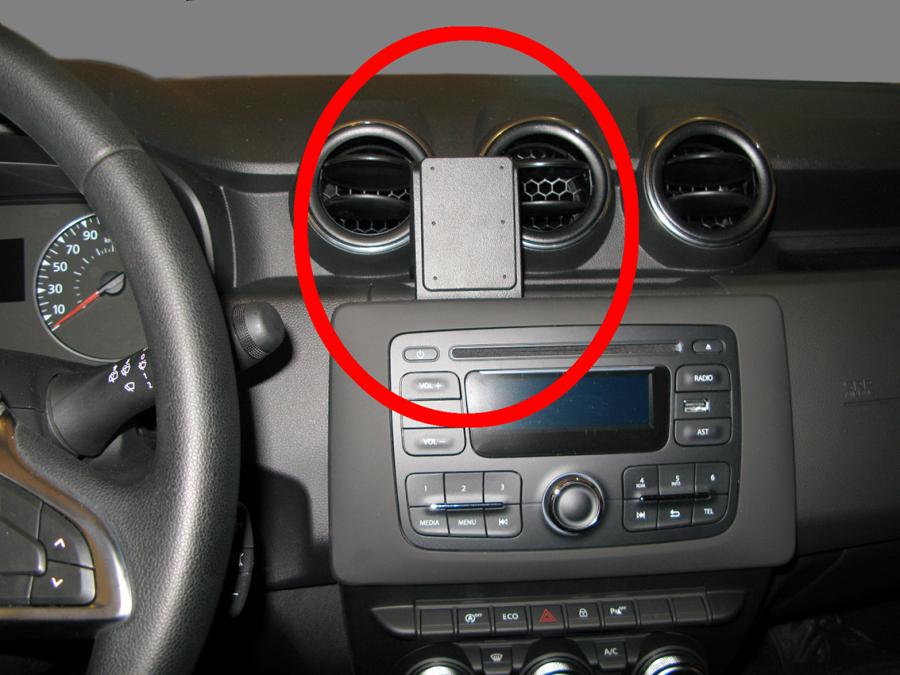 ProClip autokoht kiinn kesk Dacia Duster 18-20