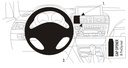 Brodit 854721 ProClip center mount BMW 1-Series F20, F21 12-16