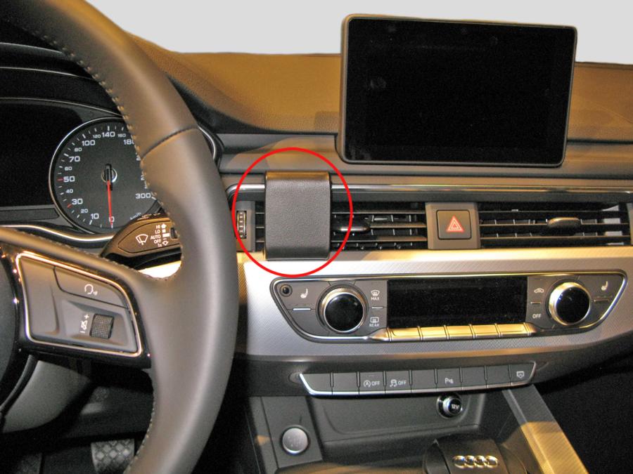 Vehicle-specific mount for Audi A4 Avant 2016 Sedan 2016, centre mount – Brodit ProClip