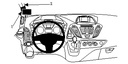 Brodit 804858 ProClip Ford Tourn Trasit Custom 13-15 vänsterfäste