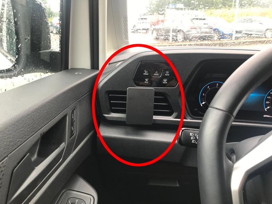 Brodit 805687 ProClip A-stolpsfäste Volkswagen Caddy Cargo 21- Ford Transit 24- Connect 23-