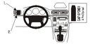 Brodit 802623 ProClip left air vent Volvo S80 99-06
