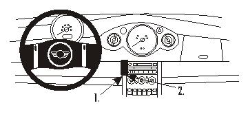 Brodit 853245 ProClip Mini Cooper 01-06/Conv 01-07