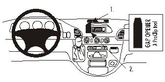 Brodit 852796 ProClip Mercedes Sprinter 00-06 mittfäste