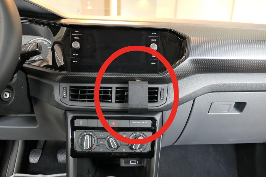 Brodit 855509 ProClip konsolfäste Volkswagen T-cross 19-25