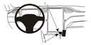 Brodit 854922 ProClip konsolfäste Tesla Model S 13-20/X 16-20