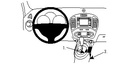 Brodit 834708 ProClip console mount angled mount Nissan Juke 11-19