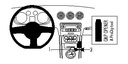 Brodit 833975 ProClip console mount angled mount Audi TT 07-14