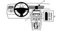 Brodit 854697 ProClip mittfäste Volkswagen Passat 2012-2020