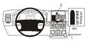 Brodit 853298 ProClip mittfäste Volkswagen Touareg 03-09